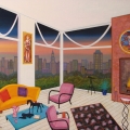 Interior with Lekinff - Image Size : 24x29 Inches