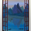 China Mountains - Image Size : 12x17 Inches