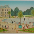Bassin du Luxembourg - Image Size : 15x21.5 Inches