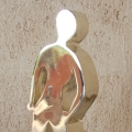 Fanch Ledan Sculpture : Gold 